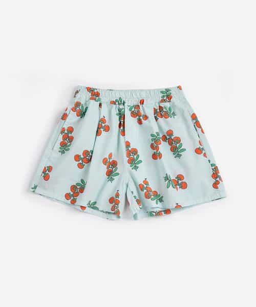 総柄Juicy Tomatoes 半パンツ・布帛【キッズ】