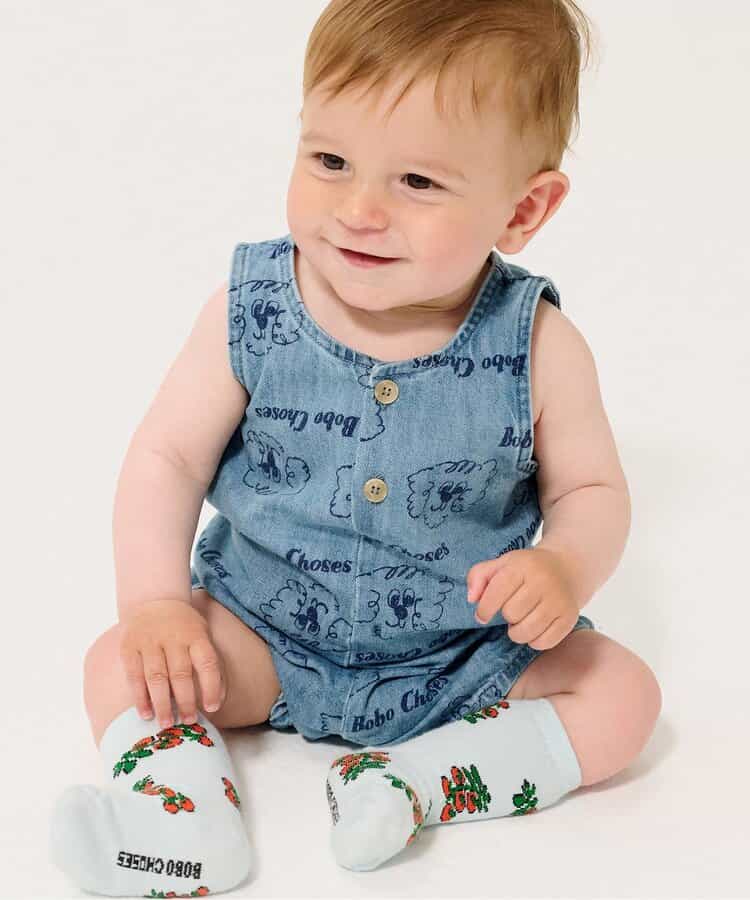 総柄Pickles The Dogロンパス【ベビー】