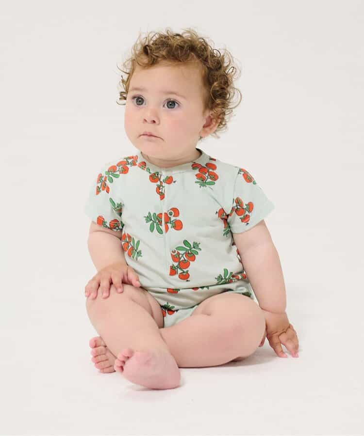 総柄Juicy Tomatoesロンパス【ベビー】