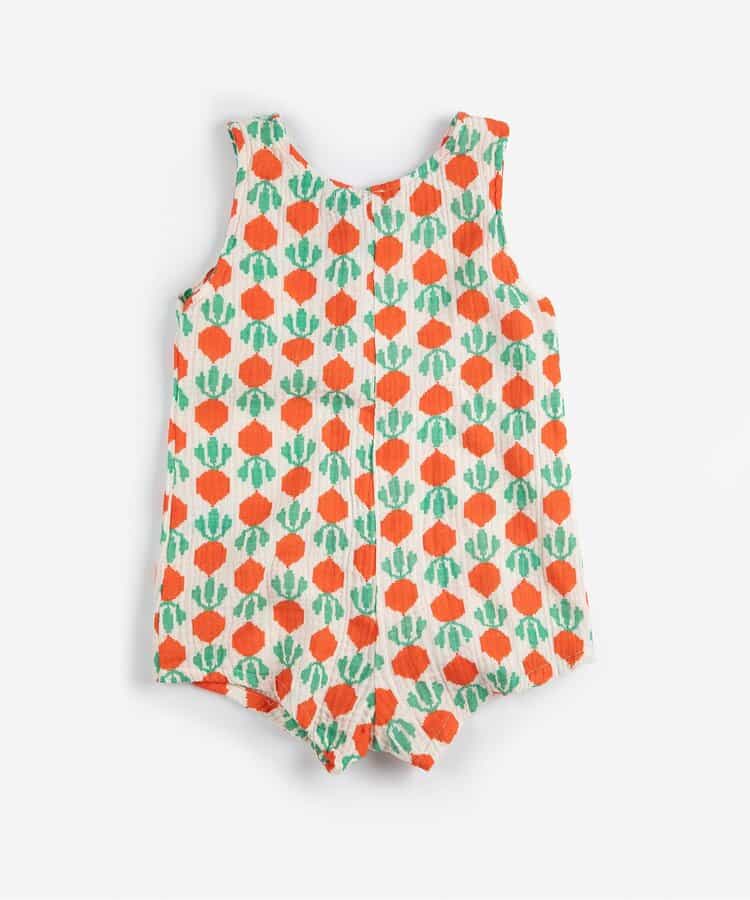 総柄Cool Radishロンパス【ベビー】