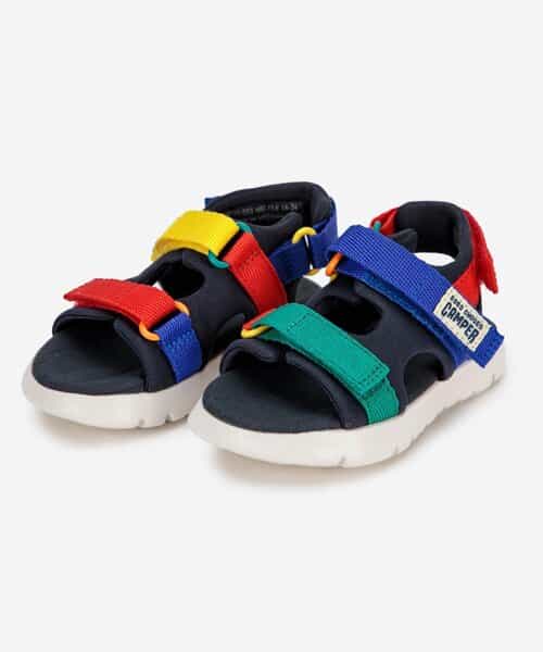 ☆1/8(木)21時～3点10％OFF☆Bobo Choses x Camper ORUGA FW Color Block Sandals【キッズ】
