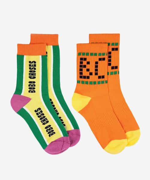 Short socks 2P【キッズ】