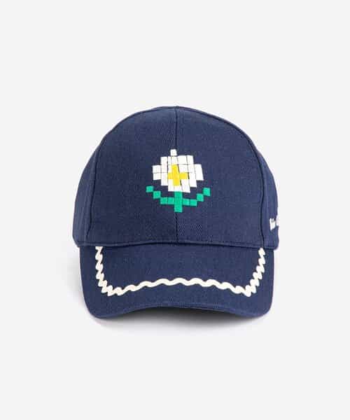 Pixel Daisy twill cap【キッズ】