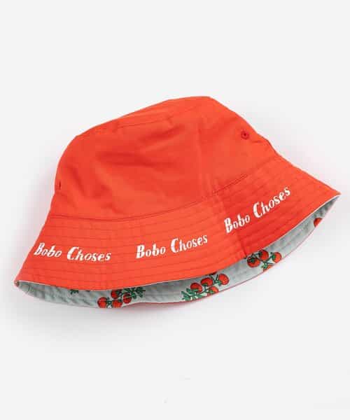 総柄Juicy Tomatoes rev hat【キッズ】