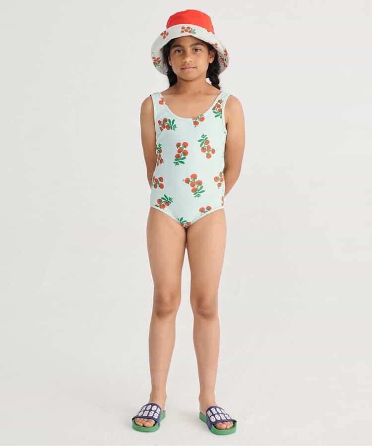 総柄Juicy Tomatoes swimsuit【キッズ】