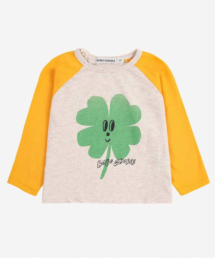 Lucky Clover長袖Ｔシャツ【ベビー】