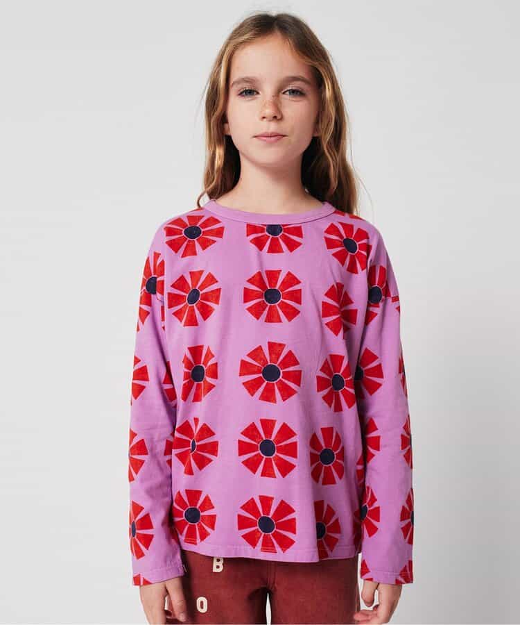 ☆1/13(火)お昼12:59まで3点10％OFF☆総柄Kaleidoscope長袖Ｔシャツ【キッズ】