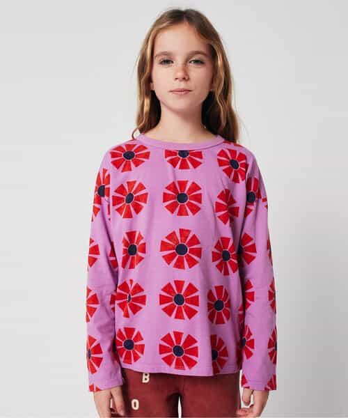 ☆1/13(火)お昼12:59まで3点10％OFF☆総柄Kaleidoscope長袖Ｔシャツ【キッズ】