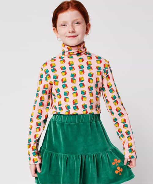 総柄Dices長袖Ｔシャツ【キッズ】