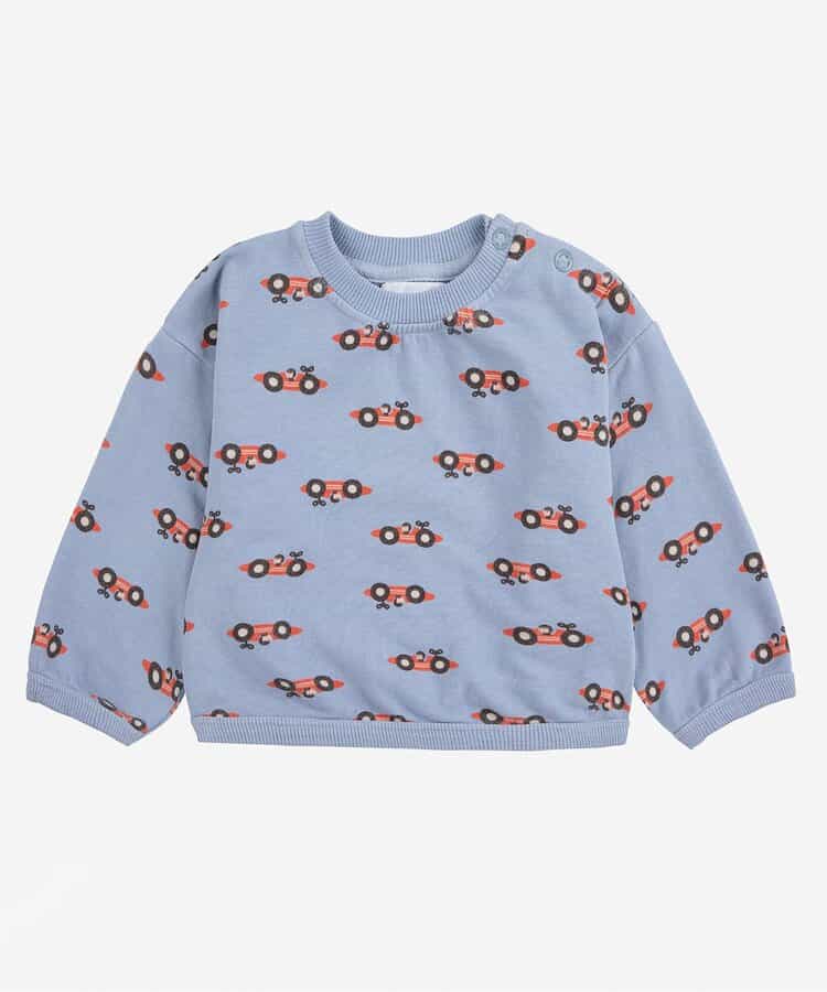 総柄Race Carトレーナー【ベビー】