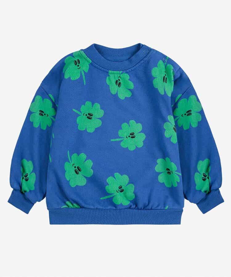 ☆1/8(木)21時～3点10％OFF☆総柄Lucky Cloverトレーナー【ベビー】