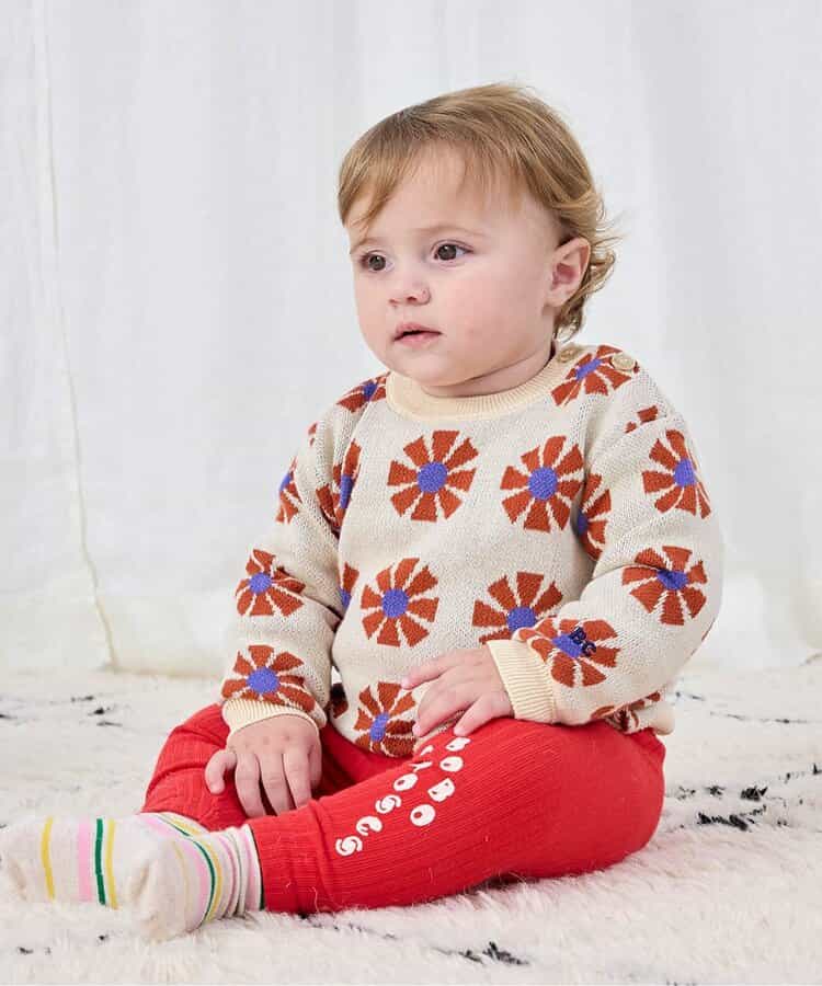 総柄Kaleidoscopeセーター【ベビー】