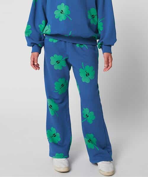 総柄Lucky Clover長パンツ【キッズ】