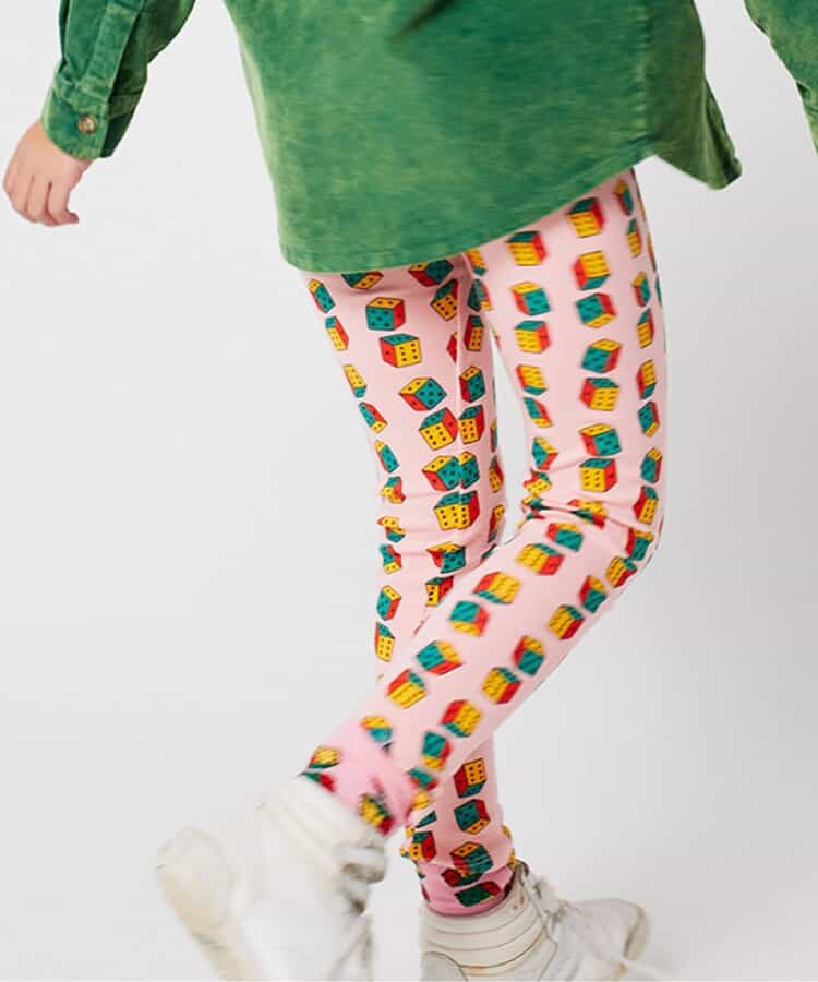 総柄Dicesレギンス【キッズ】