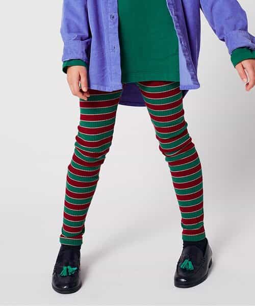 Multicolor stripesレギンス【キッズ】