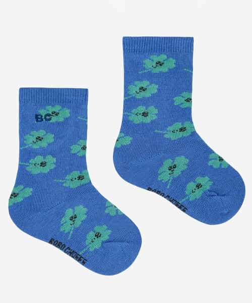 総柄Lucky Clover longソックス【ベビー】