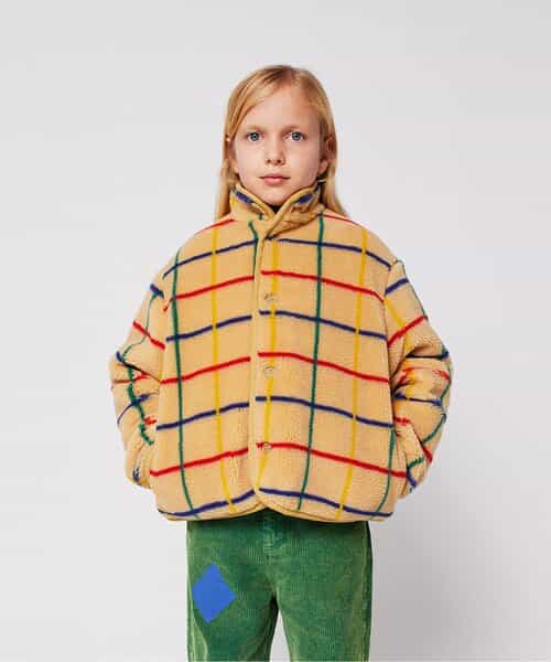 ☆1/8(木)21時～3点10％OFF☆Color stripesジャンパー【キッズ】