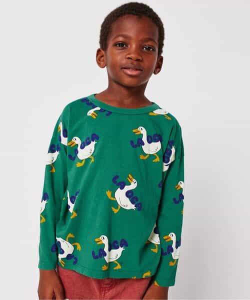総柄La Oca長袖Ｔシャツ【キッズ】