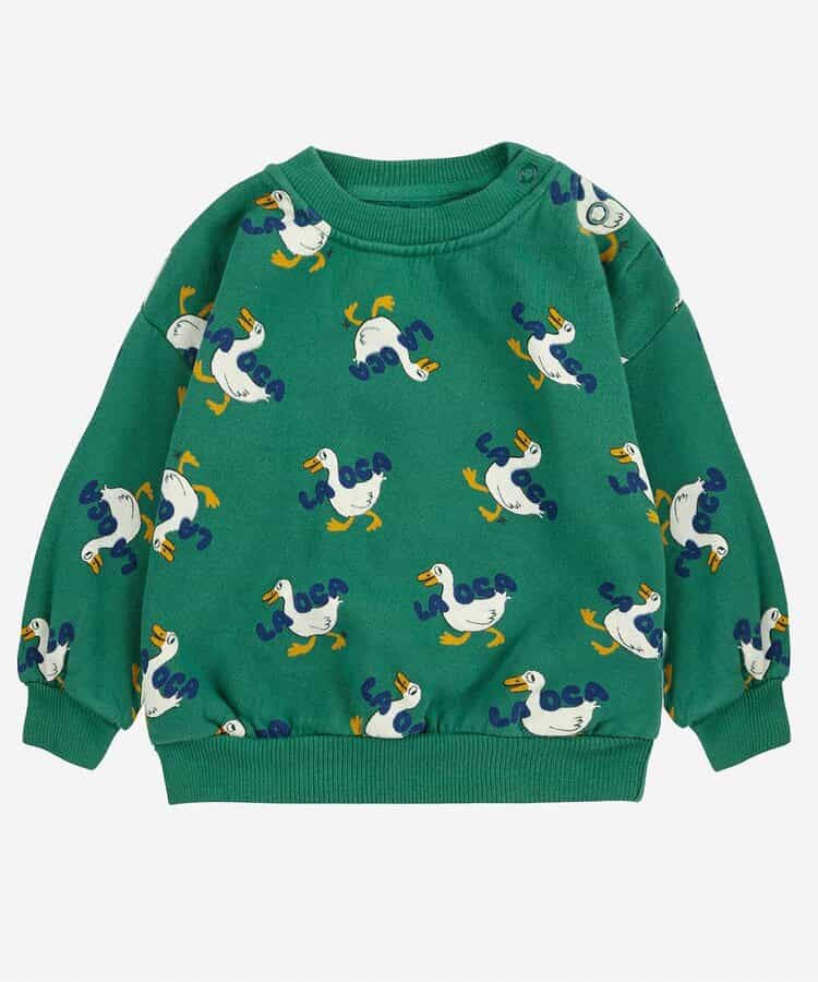 ☆1/13(火)お昼12:59まで3点10％OFF☆総柄La Ocaトレーナー【ベビー】