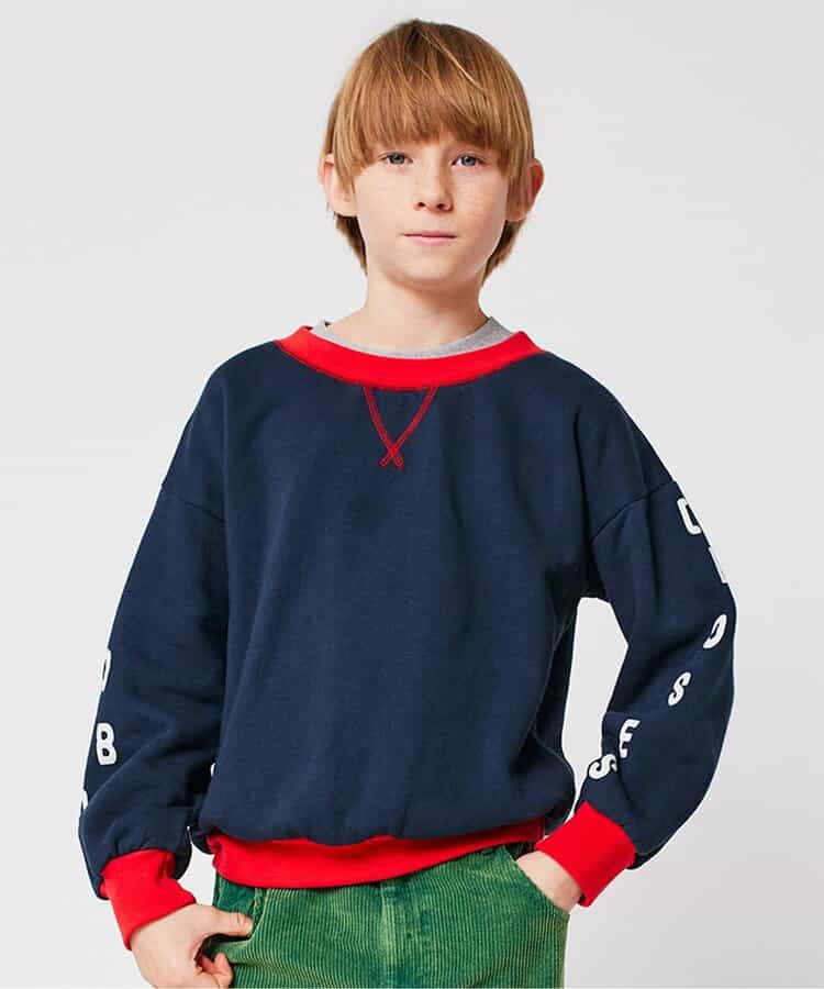 colorblockトレーナー【キッズ】