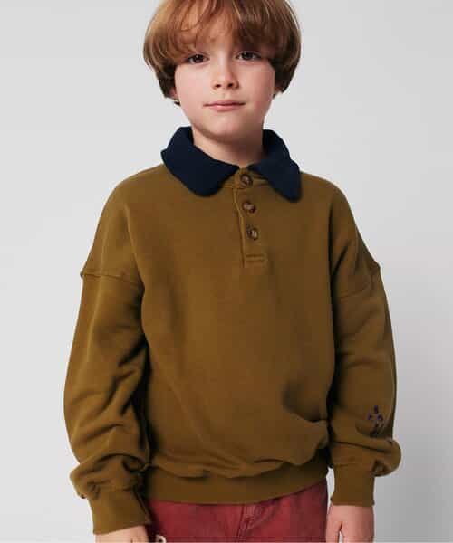 エリ付きトレーナー【キッズ】