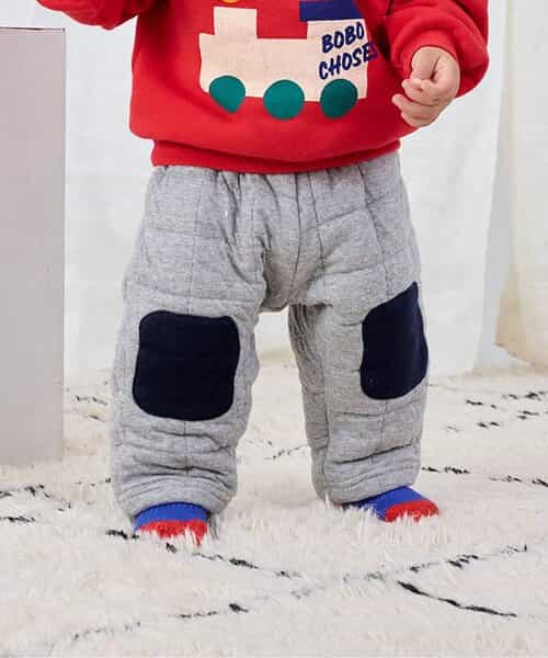 ☆1/13(火)お昼12:59まで3点10％OFF☆Quilted jogging長パンツ【ベビー】