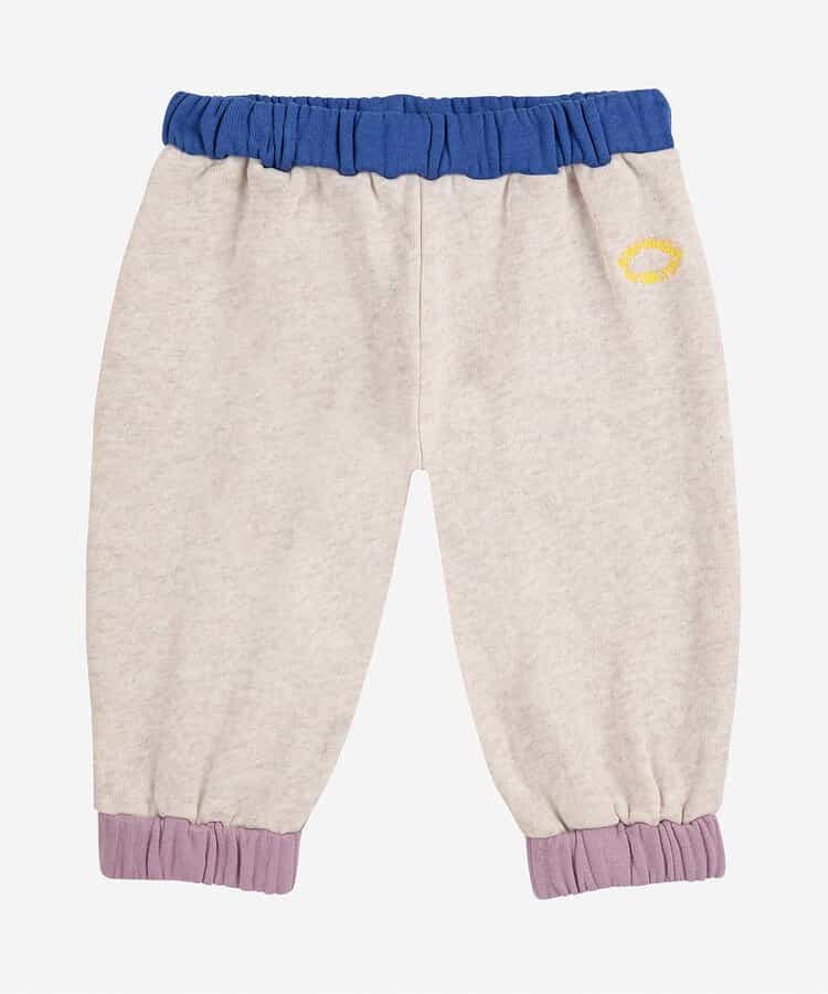 color block長パンツ【ベビー】_オフホワイト