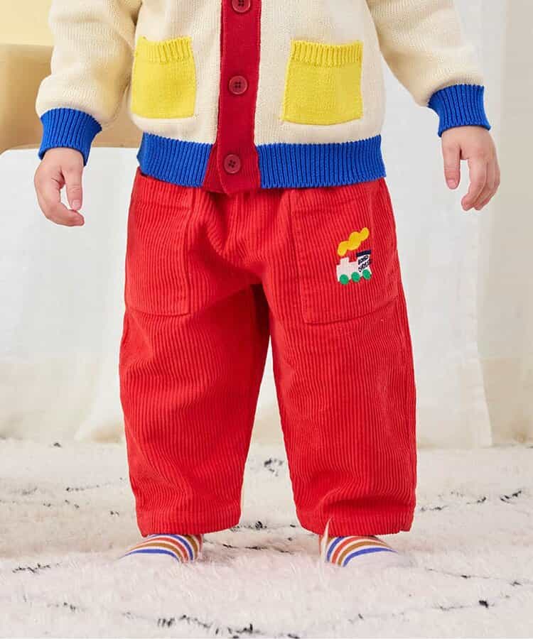 ☆1/13(火)お昼12:59まで3点10％OFF☆Choo Choo長パンツ【ベビー】