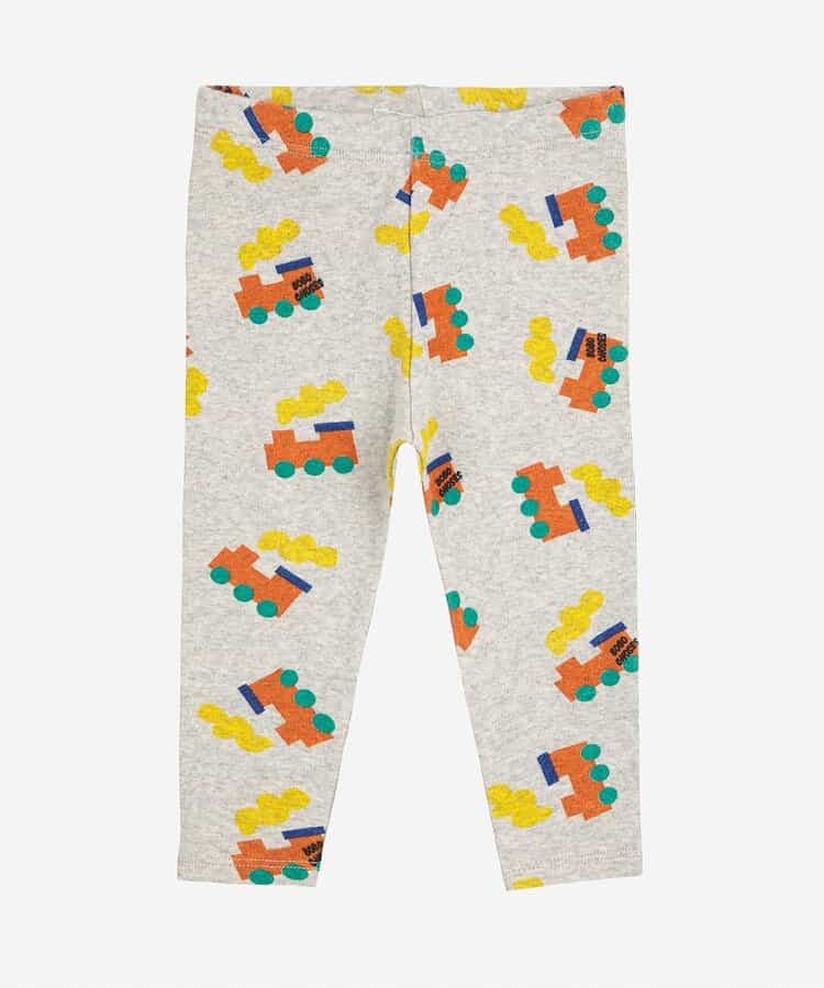 ☆1/13(火)お昼12:59まで3点10％OFF☆総柄Choo Chooレギンス【ベビー】
