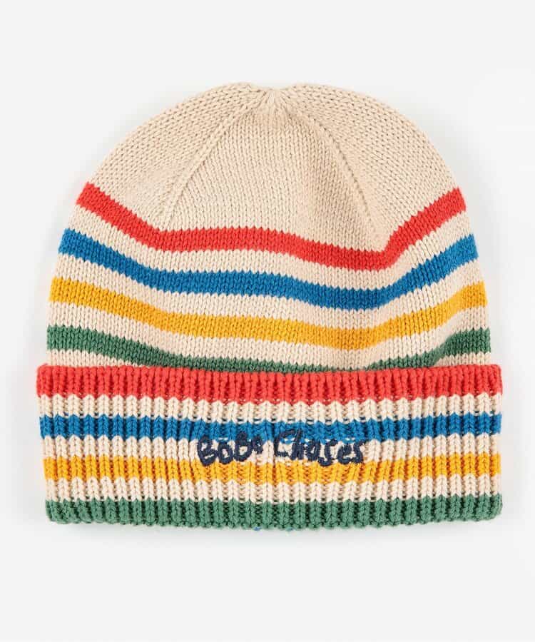 TicTacToe striped beanie【ベビー】