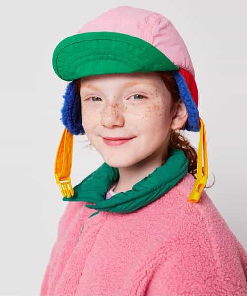colorblock winter cap【キッズ】