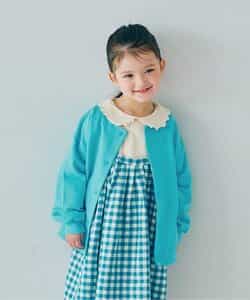 裏毛スナップボタンカーディガン