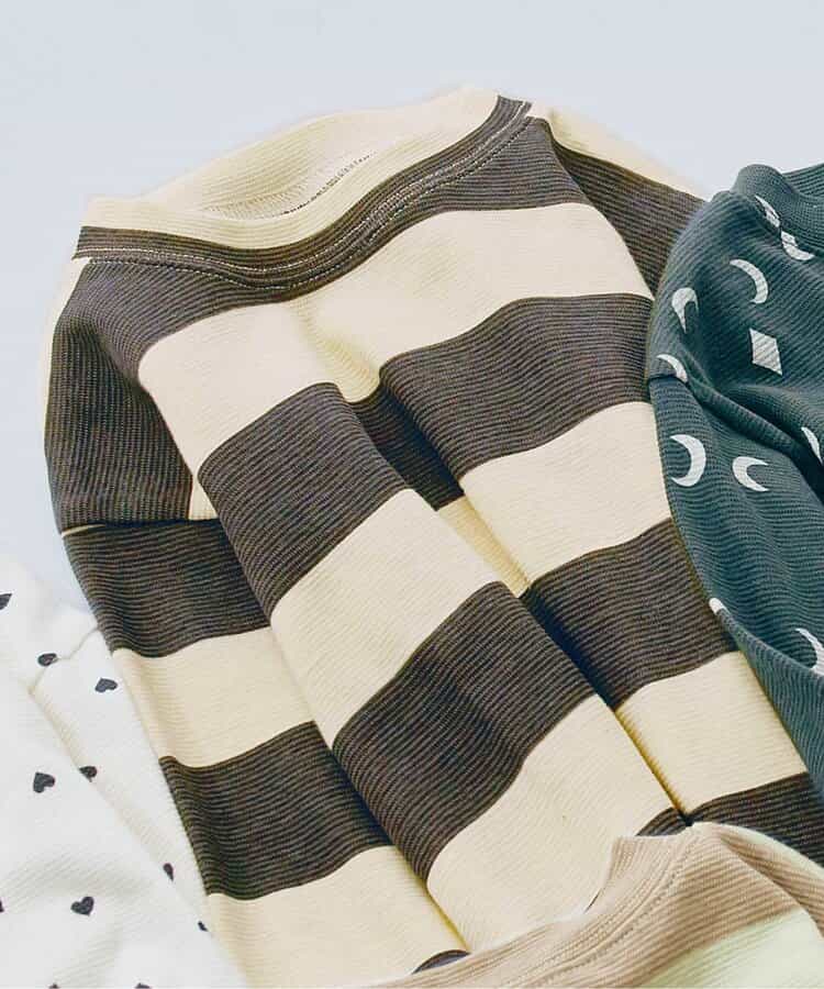 【リンク】ヘビロテしたくなる総柄長袖ストレッチTシャツ