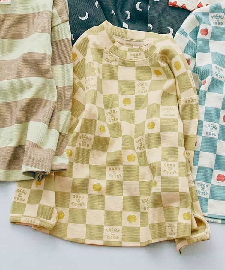 【リンク】ヘビロテしたくなる総柄長袖ストレッチTシャツ