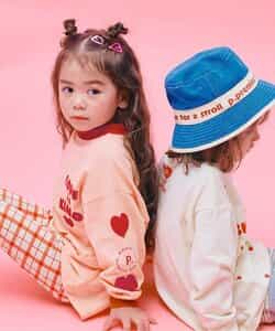 ハートデザイン長袖Tシャツ