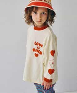 ハートデザイン長袖Tシャツ