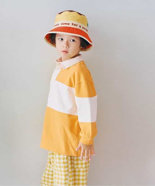 春色の切替ラガーシャツ リンク