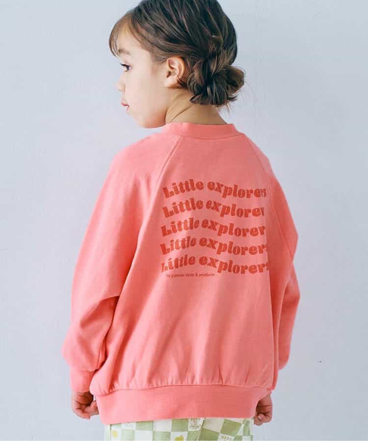 イロチ買いしたいオーバーサイズロゴスプリングトレーナー