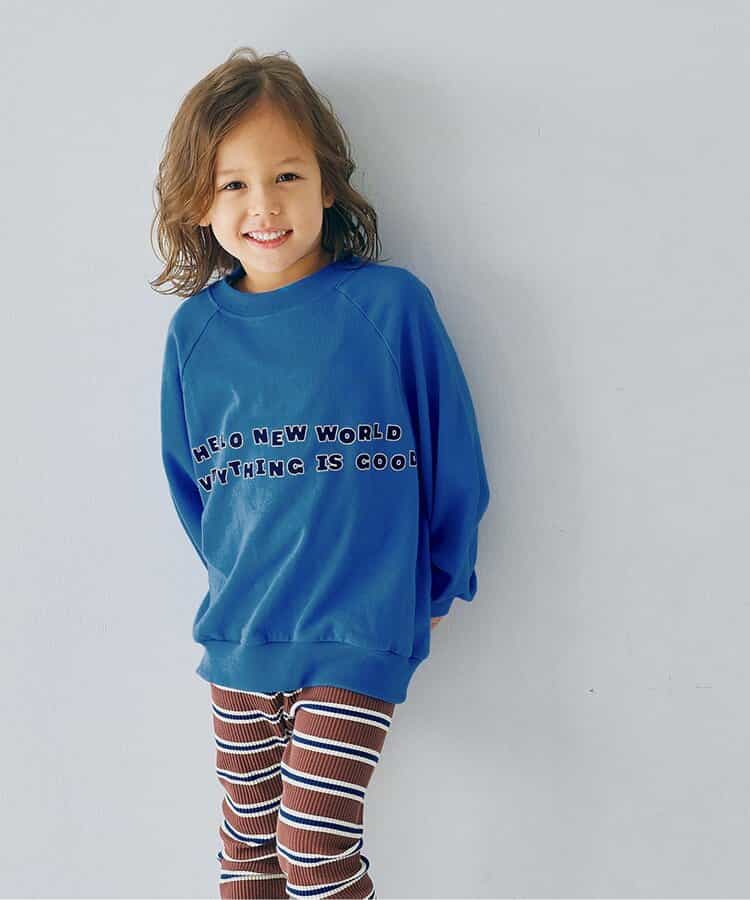 イロチ買いしたいスプリングロゴトレーナー