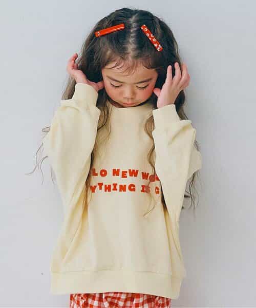 イロチ買いしたいスプリングロゴトレーナー