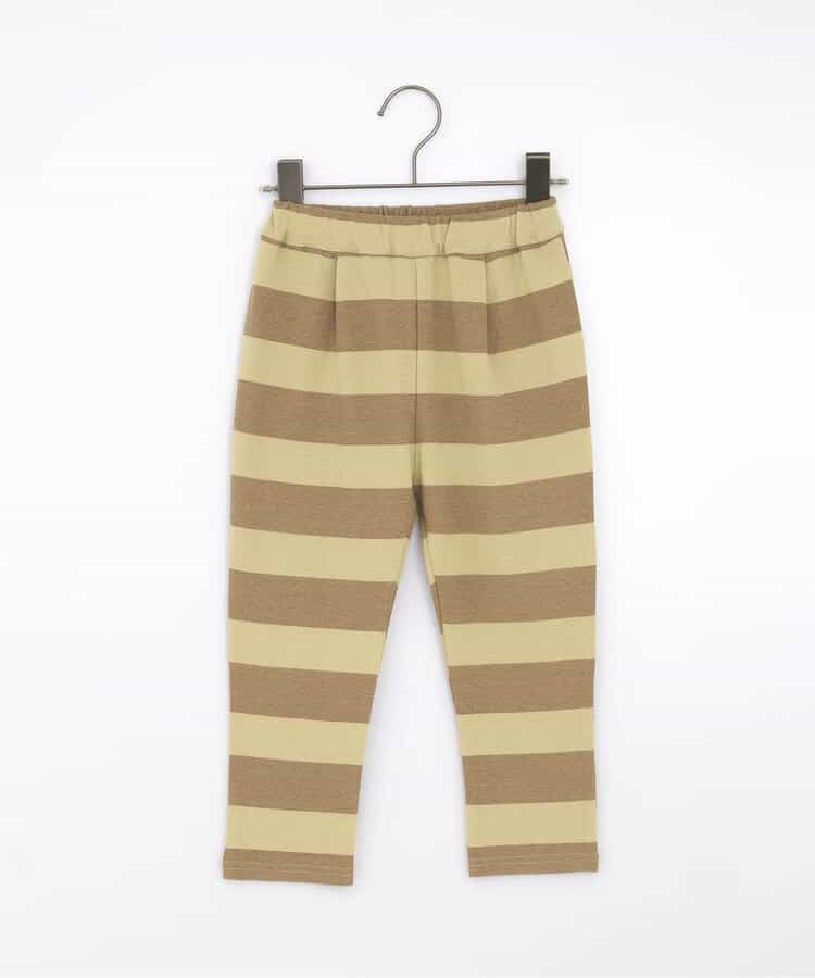 ヘビロテしたくなる総柄ストレッチタックパンツ