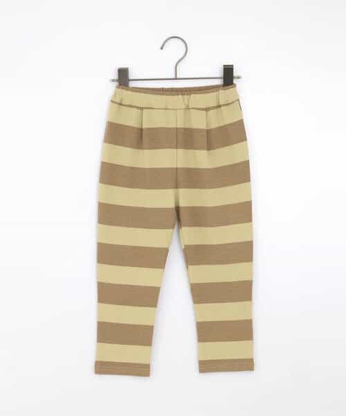 ヘビロテしたくなる総柄ストレッチタックパンツ