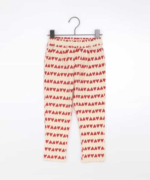 ヘビロテしたくなる総柄ストレッチタックパンツ