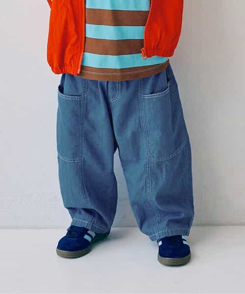 切替デザインワイドパンツ リンク