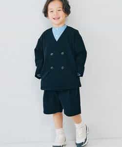 タックデザインハーフパンツ フォーマル対応