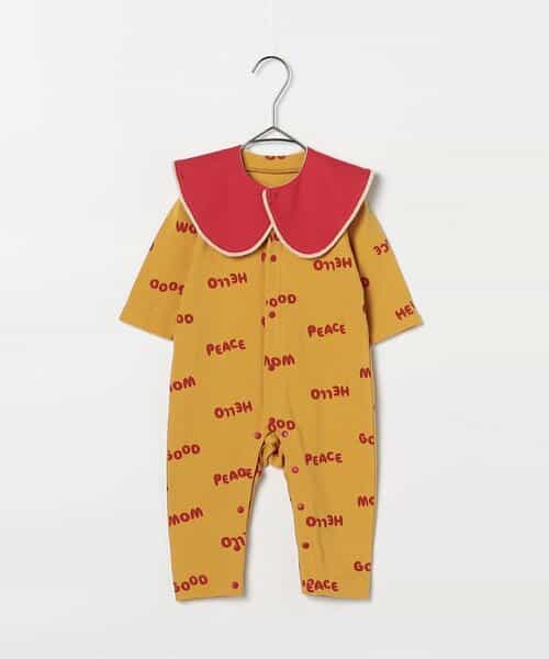 総柄ストレッチカバーオール＆スタイセット リンク