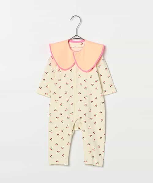 総柄ストレッチカバーオール＆スタイセット リンク