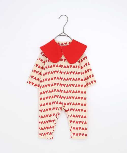 ◇11/3(月)23:59で販売終了◇★SALE★【リンク】スタイセット総柄前あきカバーオール