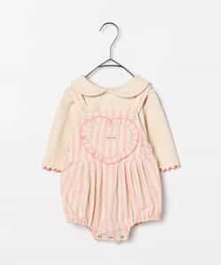 ベビーオーバーオール＆トップスセット リンク
