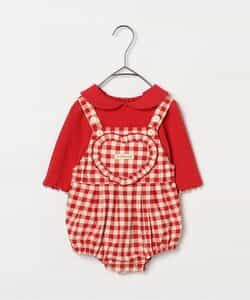 ベビーオーバーオール＆トップスセット リンク